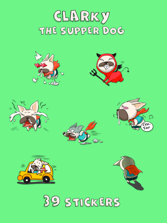 Screenshot #4 pour Clarky - The Super Dog Sticker