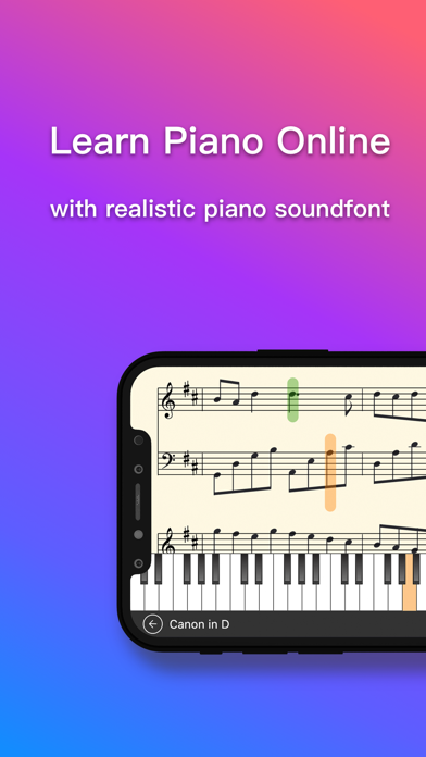Let's Piano-Piano Leaning app Screenshot