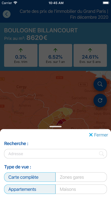 Immobilier Notaires Screenshot
