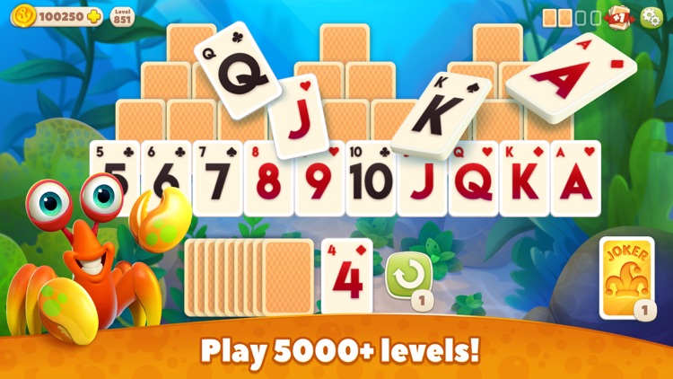 Undersea Solitaire Tripeaks screenshot-0