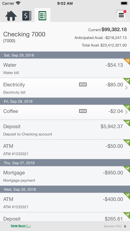 Capon Valley Bank Business screenshot-4