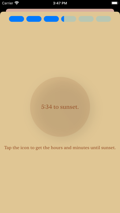 Daylight - Solar Clock Screenshot