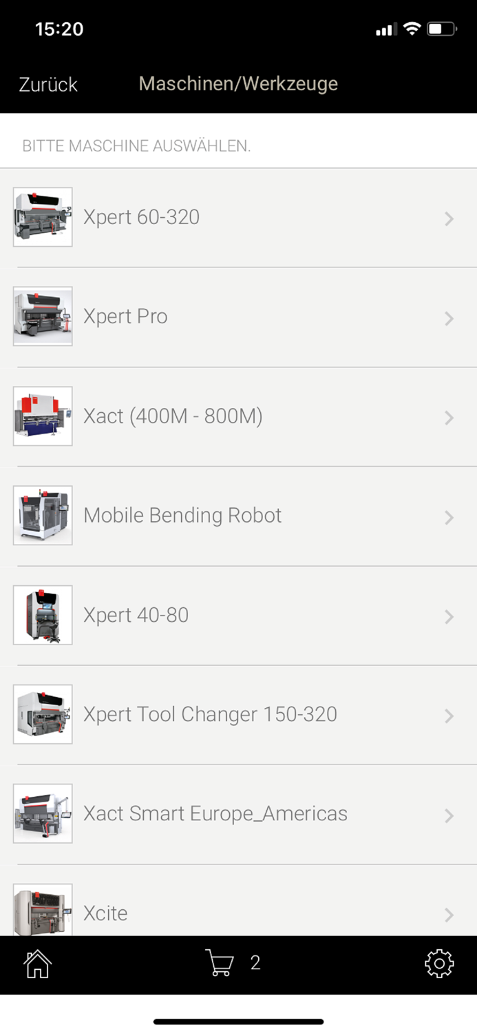 Bending Configurator