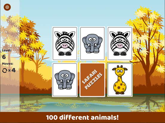 Screenshot #4 pour Memory match animals game kids