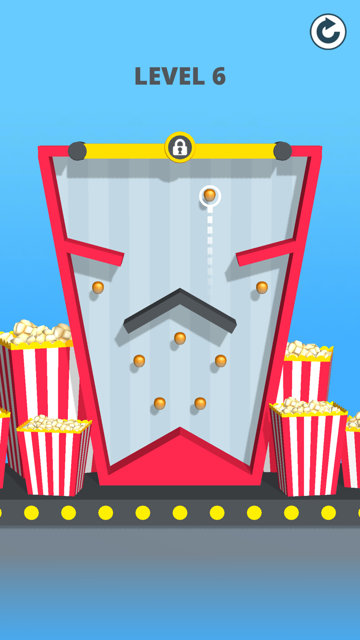 Popcorn Burst 3D