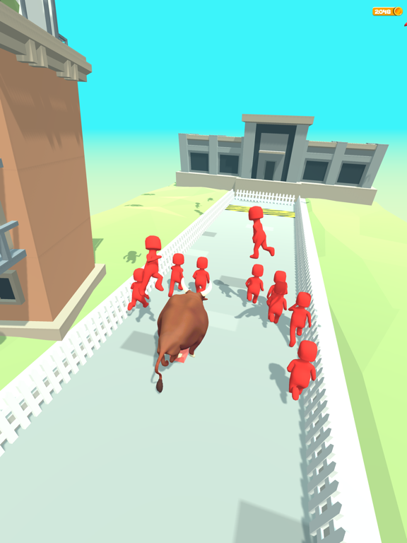 Screenshot #6 pour Bull Run 3D!