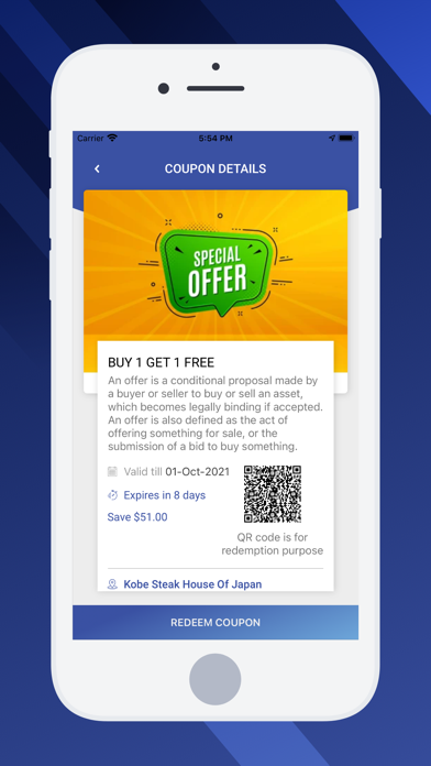 App Attack Savings & Discounts Screenshot