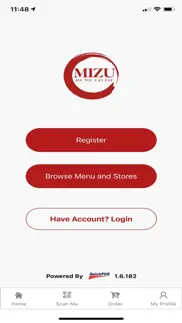 mizu sushi iphone screenshot 1