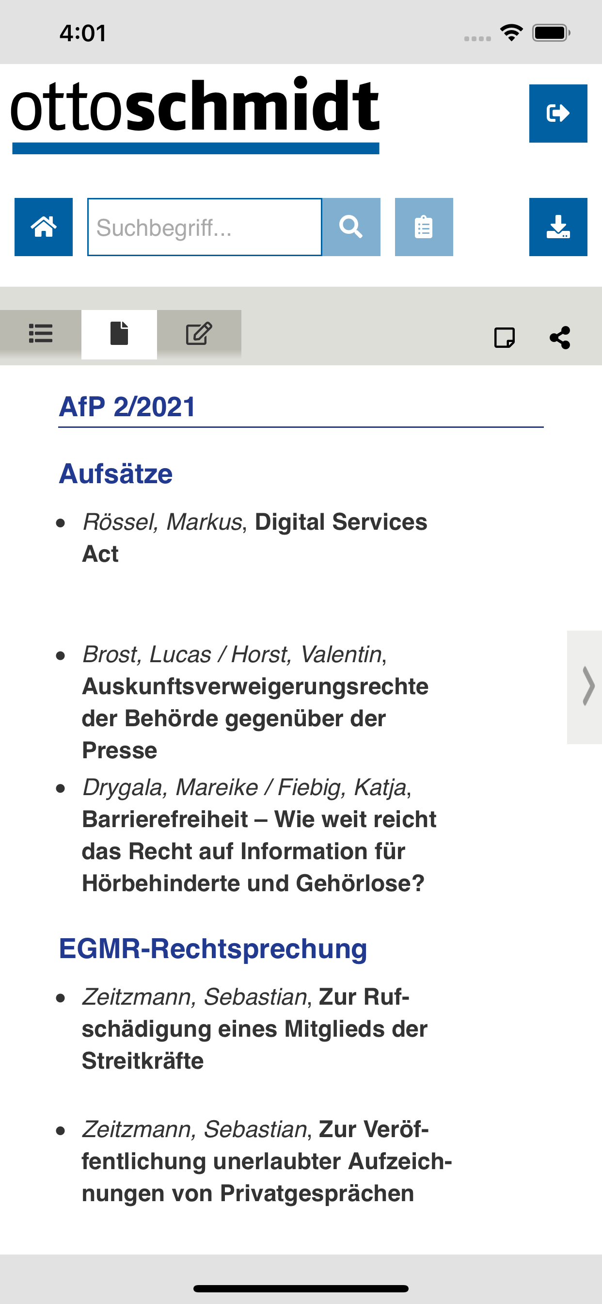 Zeitschriften