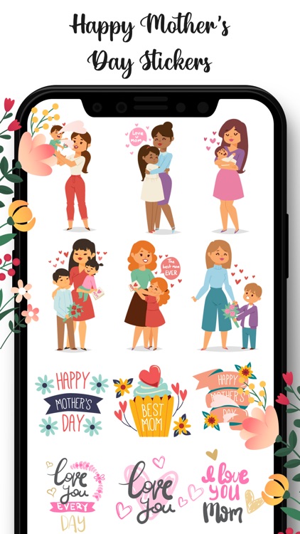 Happy Mother's Day Stickers!! screenshot-3