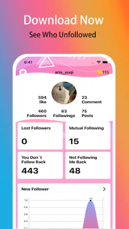 Game screenshot Unfollowers Followers Tracker mod apk