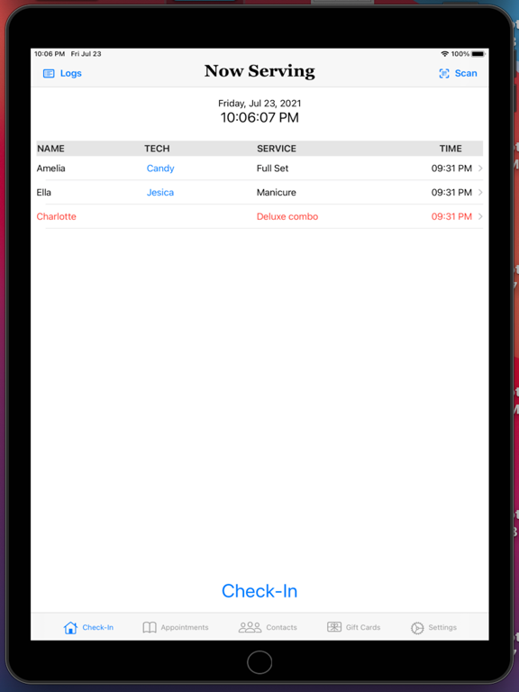 Screenshot #4 pour NailsSalonBook