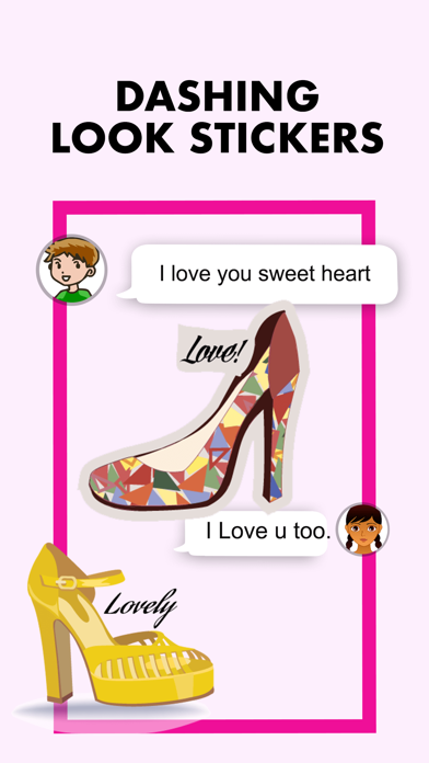 Screenshot #9 for Animated HIGH HEEL Stickers