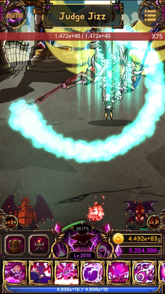 #8. FireWizardRPG (iOS) Podle: Jisu Im