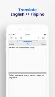 filipino dictionary + iphone screenshot 3