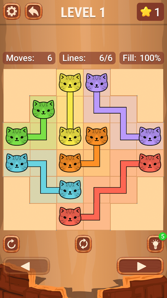 #1. Cat Matching Puzzle Relax Game (iOS) 来自: LITTLE HEDGEHOGS LIMITED