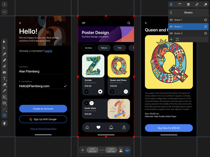 Amadine Vector Design and Art