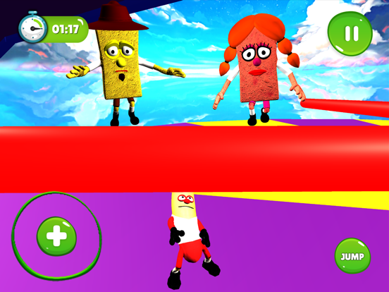 Mr. & Mrs. Sponge. Epic Run iPad screenshot 5 - Games app