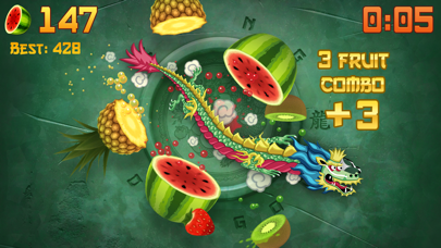 Screenshot from Fruit Ninja®