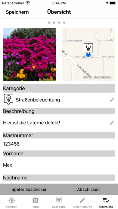 Ludwigsburg-Melder Screenshot