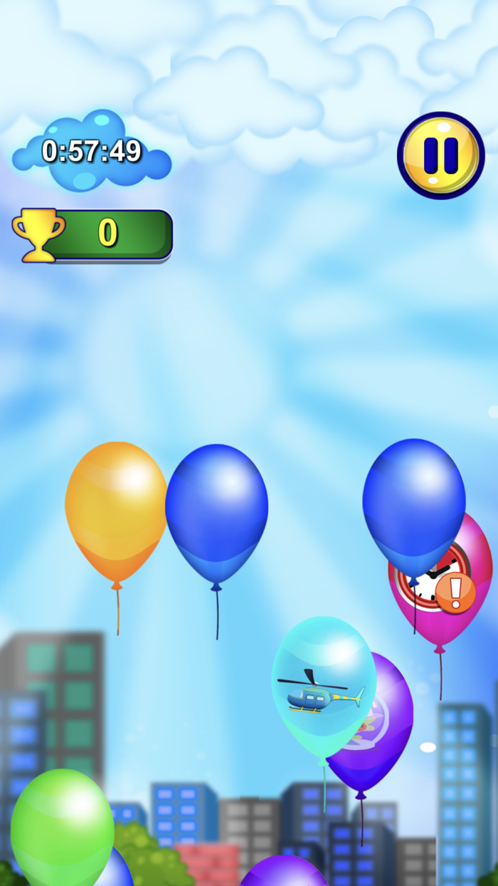 فرقعة البالونات - العاب