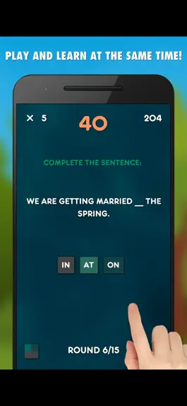 Game screenshot Prepositions Test mod apk