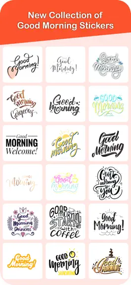 Game screenshot Good Morning Typography apk