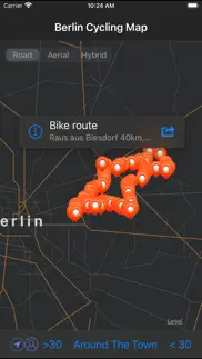 berlin cycling map iphone screenshot 1