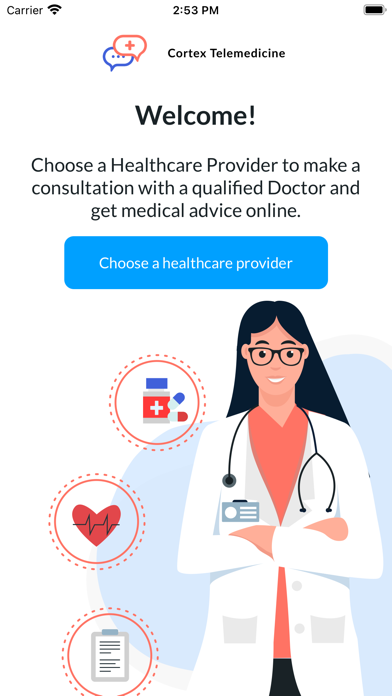 Screenshot #1 pour Cortex Telemedicine