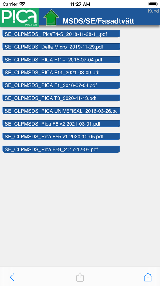 #4. Pica Datasheets (iOS) 由: BuildIT AB