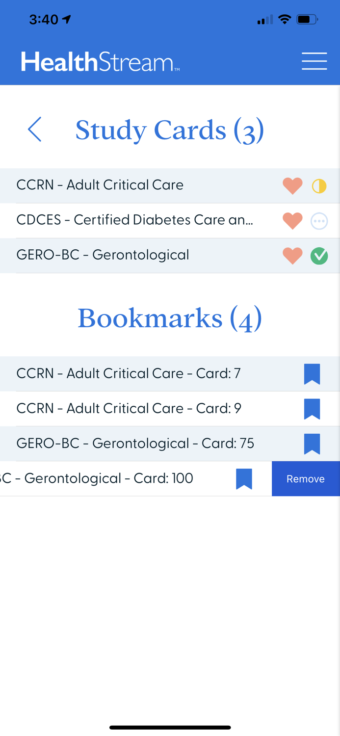 HealthStream Cert Prep