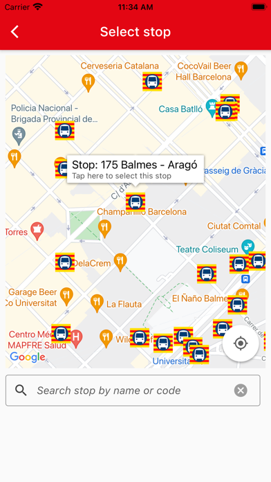Espera Bus Barcelona Screenshot