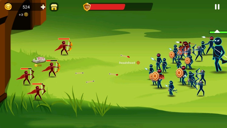 Matchstick Battle Thermopylae screenshot-8