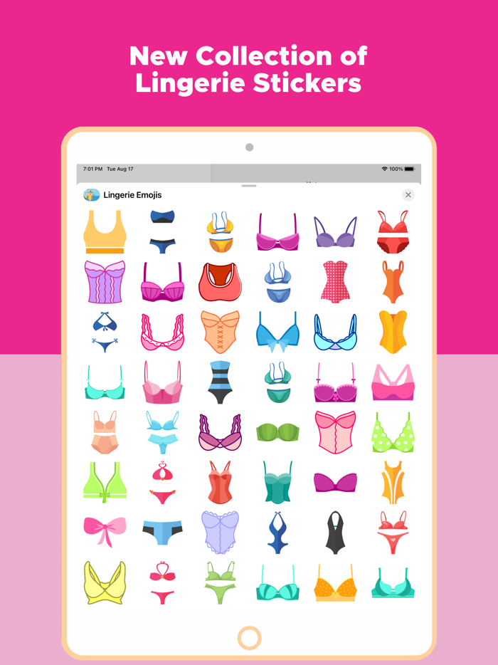 Lingerie Emojis
