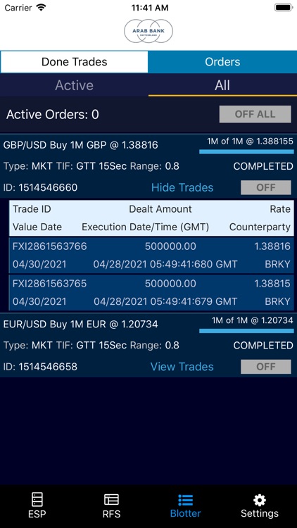 Arab Bank Foreign Exchange screenshot-7