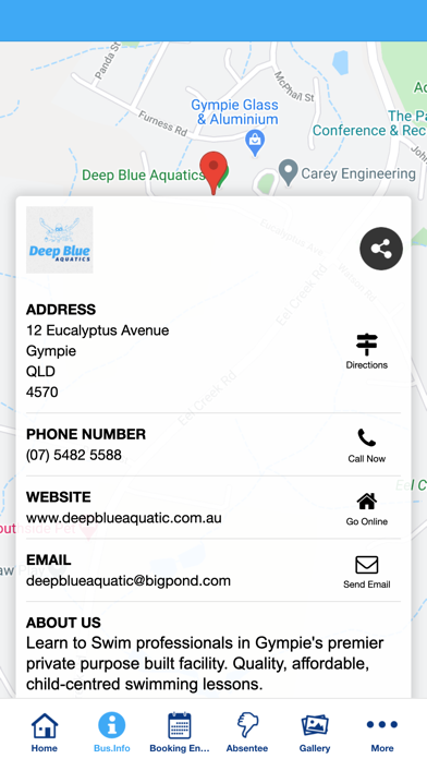 Deep Blue Aquatics Screenshot