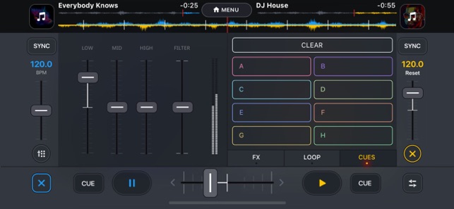 DJ it! - ứng dụng làm mix nhạc