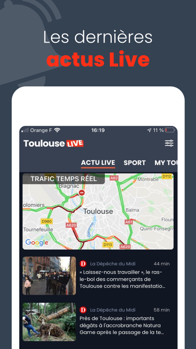 Toulouse Live Screenshot