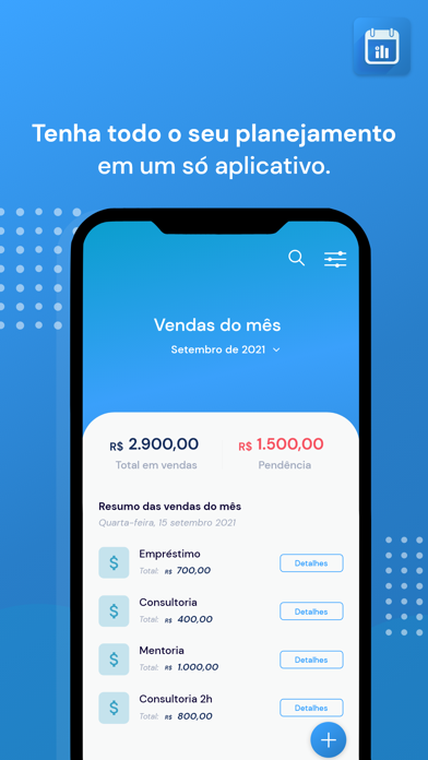 Controle de Vendas: Minha Loja Screenshot