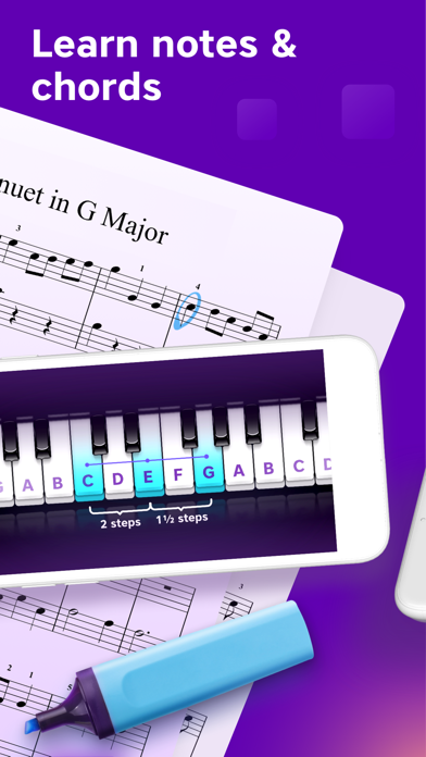 أكاديمية البيانو – تعلم العزف | iPhone iPad Apps! Appsuke!