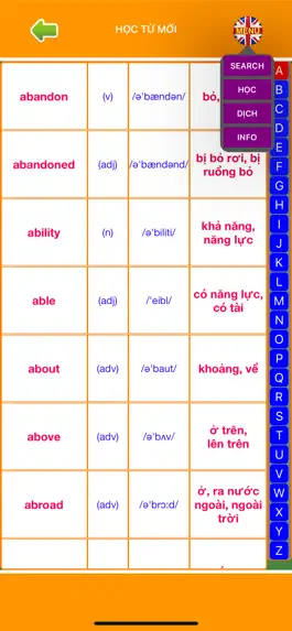 Game screenshot Học Tiếng Anh Ngoại Ngữ Tốt Dễ apk
