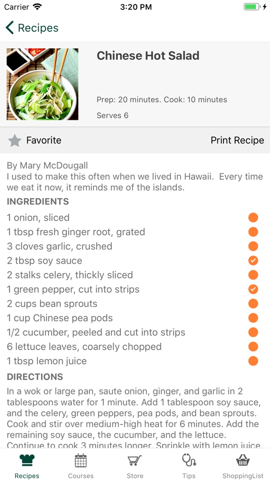 #3. Dr. McDougall Mobile Cookbook (iOS) 由: McDougall Media