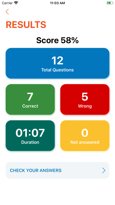 USA Citizen Test Screenshot
