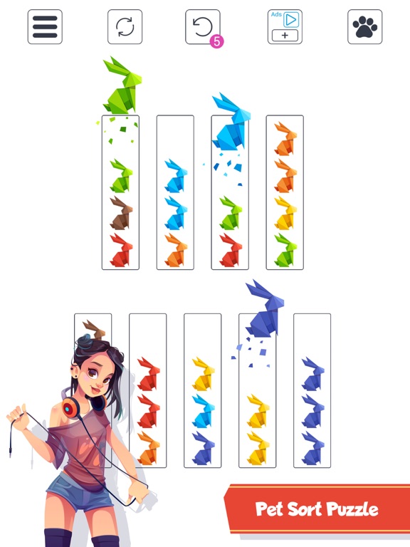 Screenshot #4 pour Pet Sort Puzzle