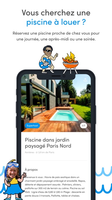 Screenshot #3 pour Swimmy - Location de piscines