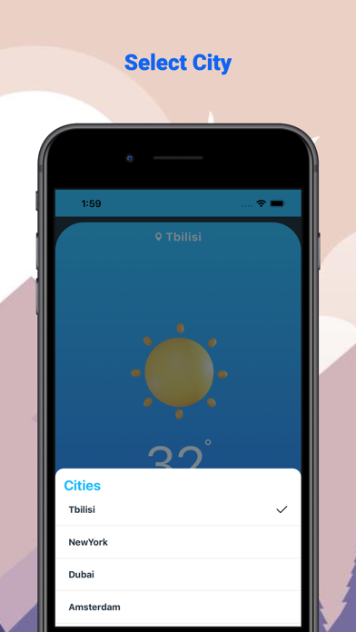 MyWeather - Latest forecast Screenshot