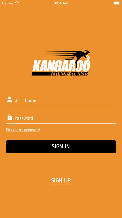 Kangaroo Customer Screenshot