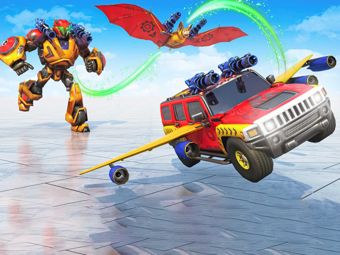 Prado Flying Car Robot