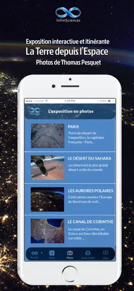 Game screenshot La Terre depuis l'Espace apk