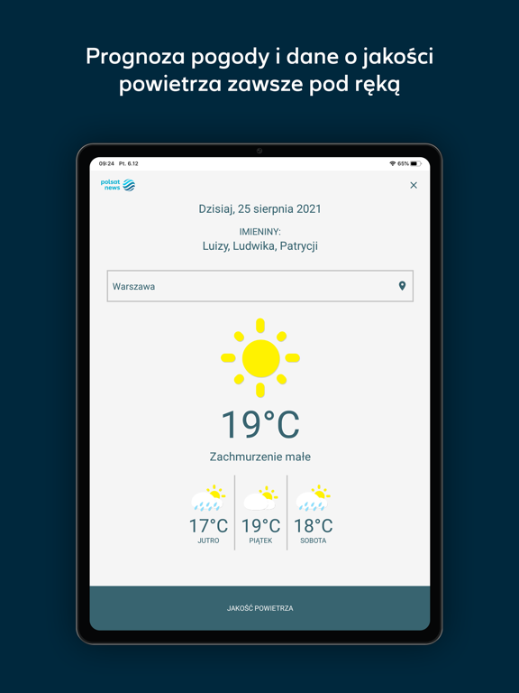Polsat News iPad screenshot 6 - News app